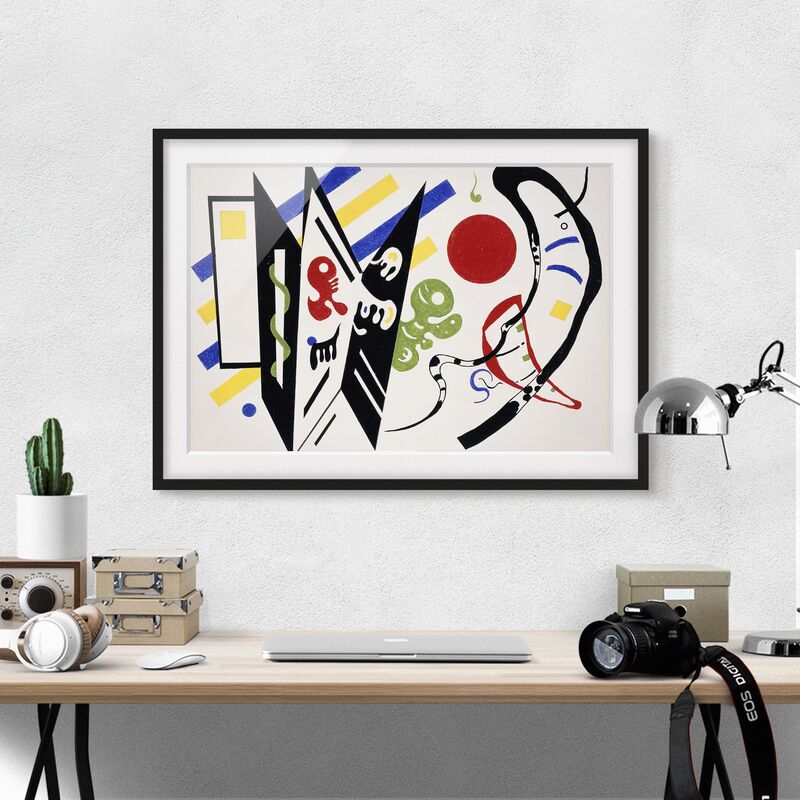 Póster enmarcado - Wassily Kandinsky - Reciproque Dimensión LxA: 30cm x 40cm, Marco: Negro
Póster enmarcado - Wassily Kandinsky - Reciproque Dimensión LxA: 30cm x 40cm, Marco: Negro