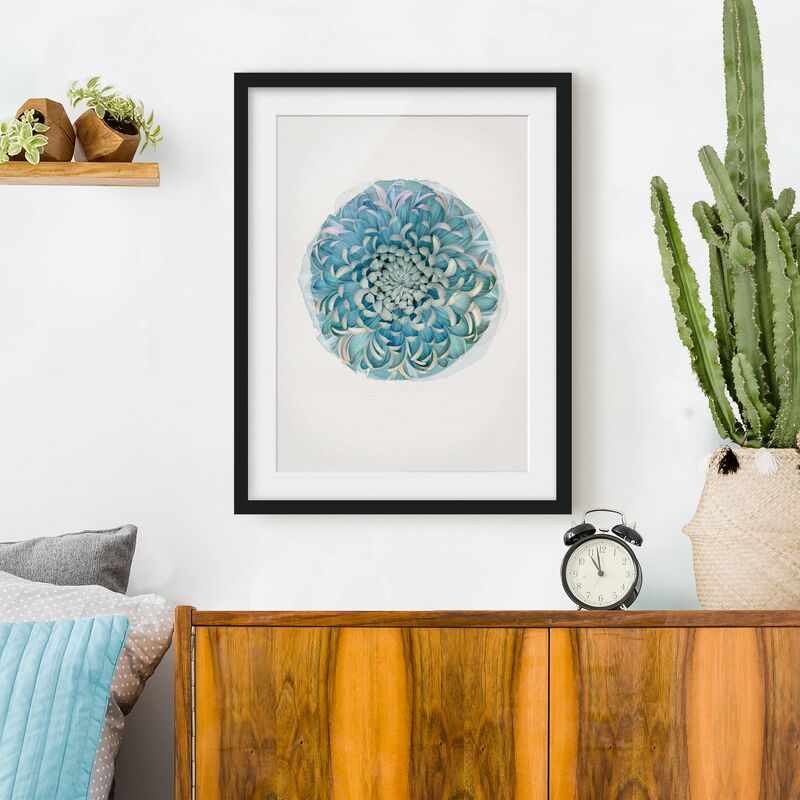 Póster enmarcado - Acquarelli - blu Chrysanthemum Dimensión LxA: 55cm x 40cm, Marco: Negro
Póster enmarcado - Acquarelli - blu Chrysanthemum Dimensión LxA: 55cm x 40cm, Marco: Negro