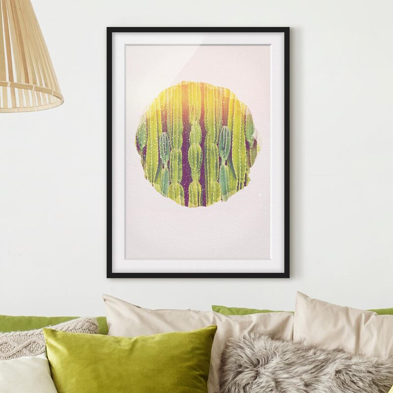 Póster enmarcado - Acquarelli - Cactus a muro Dimensión LxA: 100cm x 70cm, Marco: Negro
Póster enmarcado - Acquarelli - Cactus a muro Dimensión LxA: 100cm x 70cm, Marco: Negro
