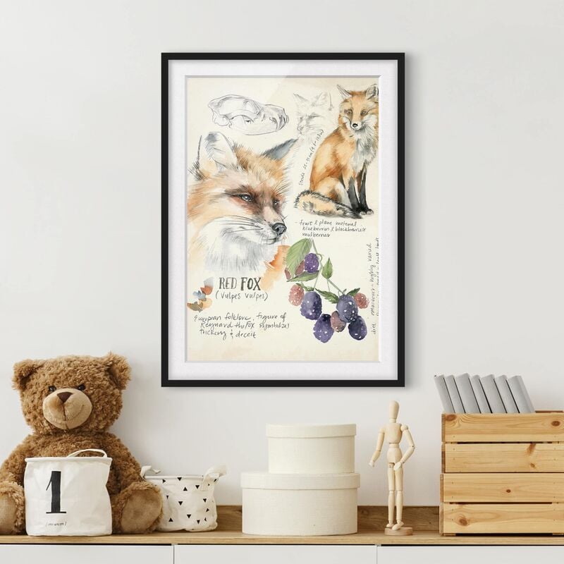 Póster enmarcado - Wilderness Journal - Fuchs Dimensión LxA: 24cm x 18cm, Marco: Negro
Póster enmarcado - Wilderness Journal - Fuchs Dimensión LxA: 24cm x 18cm, Marco: Negro