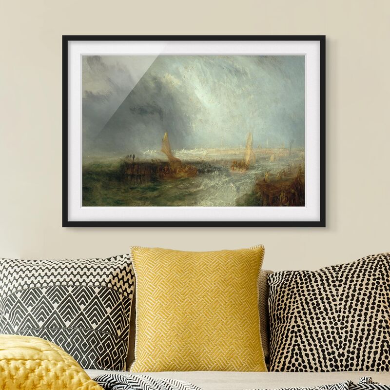 Póster enmarcado - William Turner - Ostend Dimensión LxA: 70cm x 100cm, Marco: Negro
Póster enmarcado - William Turner - Ostend Dimensión LxA: 70cm x 100cm, Marco: Negro