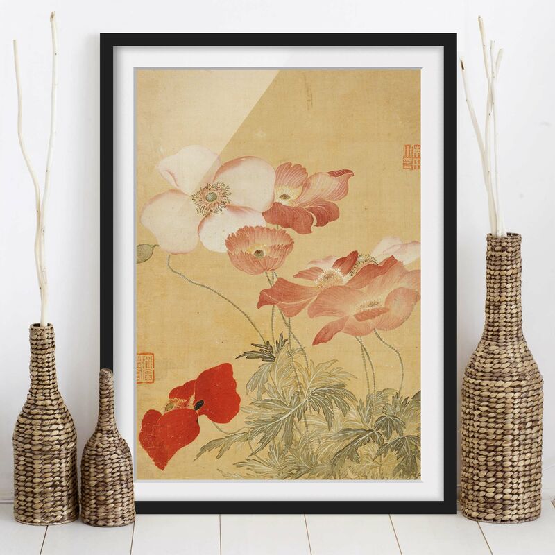 Póster enmarcado - Yun Shouping - Papaveri Dimensión LxA: 55cm x 40cm, Marco: Negro
Póster enmarcado - Yun Shouping - Papaveri Dimensión LxA: 55cm x 40cm, Marco: Negro