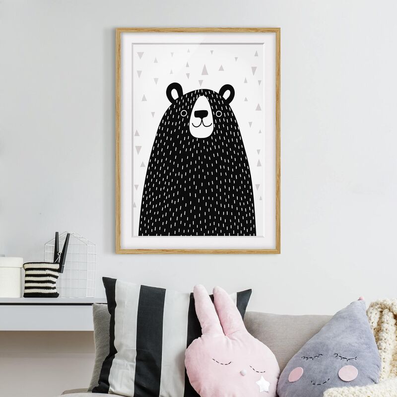 Póster enmarcado - Zoo Con I Modelli - Orso Dimensión LxA: 70cm x 50cm, Marco: Roble
Póster enmarcado - Zoo Con I Modelli - Orso Dimensión LxA: 70cm x 50cm, Marco: Roble