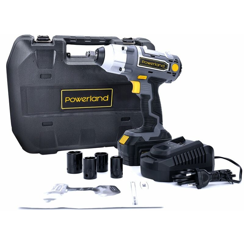 Atornillador de impacto inalámbrico 18 V (cargas pesadas, 1/2 pulgadas) - Powerland
Atornillador de impacto inalámbrico 18 V (cargas pesadas, 1/2 pulgadas) - Powerland