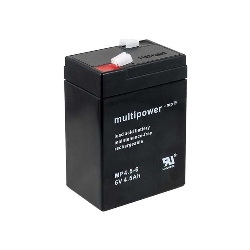 Batería plomo (multipower) MP4.5-6 6V Sealed-Lead para Hobby Camping Coche Infantil Peg Perego - Powery
Batería plomo (multipower) MP4.5-6 6V Sealed-Lead para Hobby Camping Coche Infantil Peg Perego - Powery