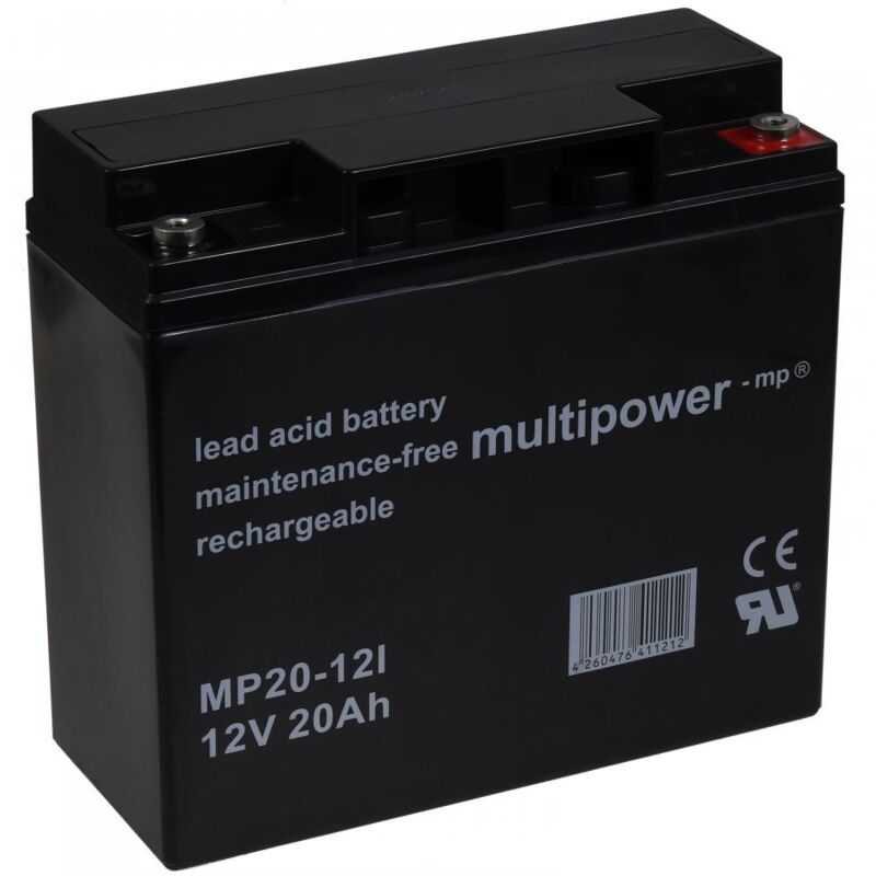 Powery Batería plomo (multipower) para SAI APC Smart-UPS SUA1500I 20Ah (Reemplaza también 18Ah)
Powery Batería plomo (multipower) para SAI APC Smart-UPS SUA1500I 20Ah (Reemplaza también 18Ah)