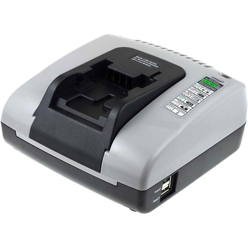 Cargador de batería con USB para herramienta Black & Decker Modelo LB018-OPE - Powery
Cargador de batería con USB para herramienta Black & Decker Modelo LB018-OPE - Powery