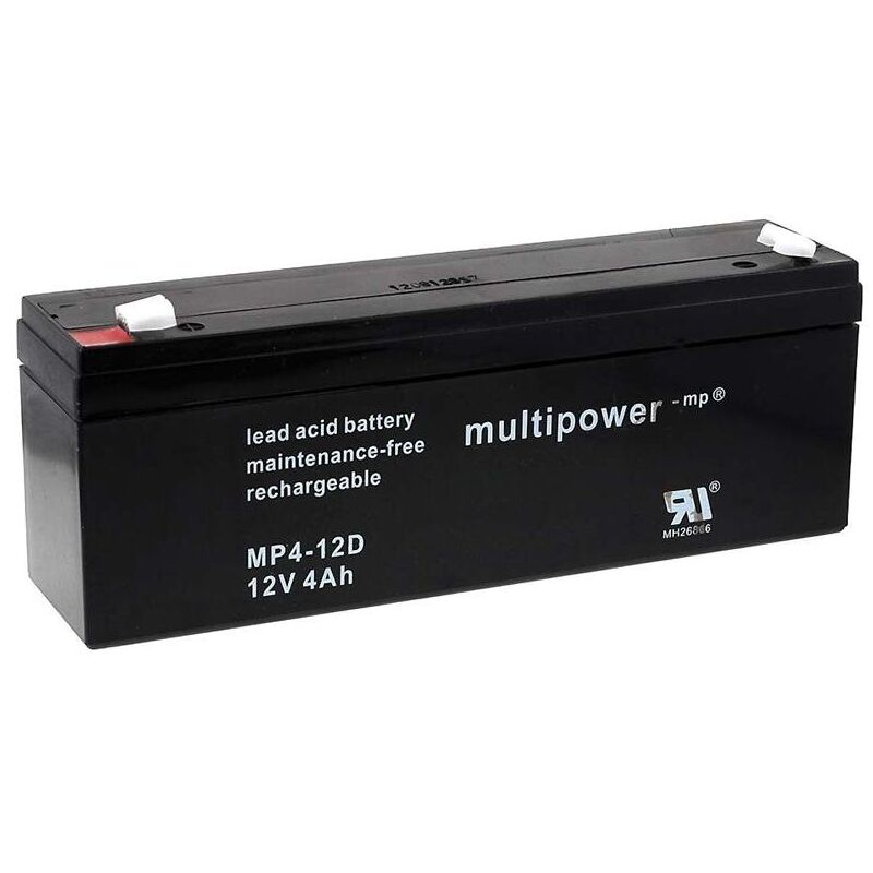 Powery Recambio de Batería para SAI Batería de GEL Aplicaciones Solares 12V 4Ah (Reemplaza también 4,5Ah)
Powery Recambio de Batería para SAI Batería de GEL Aplicaciones Solares 12V 4Ah (Reemplaza también 4,5Ah)