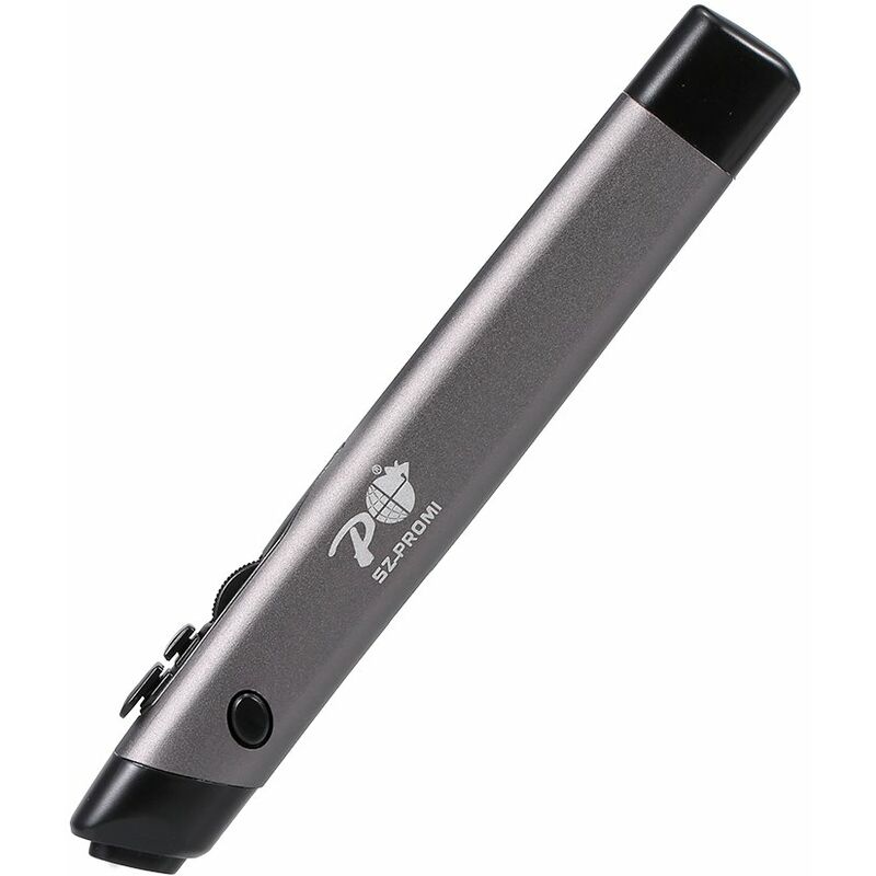 PPT Flip Pen Presentador inalambrico PPT Clicker Multifuncion Pluma de proyeccion electronica Laser Flip Pen PR-18 Gris
PPT Flip Pen Presentador inalambrico PPT Clicker Multifuncion Pluma de proyeccion electronica Laser Flip Pen PR-18 Gris
