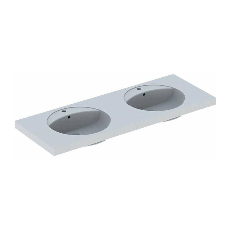Geberit - PRECIOSA lavabo doble 1300x550mm con orificio para grifería con rebosadero blanco KT
Geberit - PRECIOSA lavabo doble 1300x550mm con orificio para grifería con rebosadero blanco KT