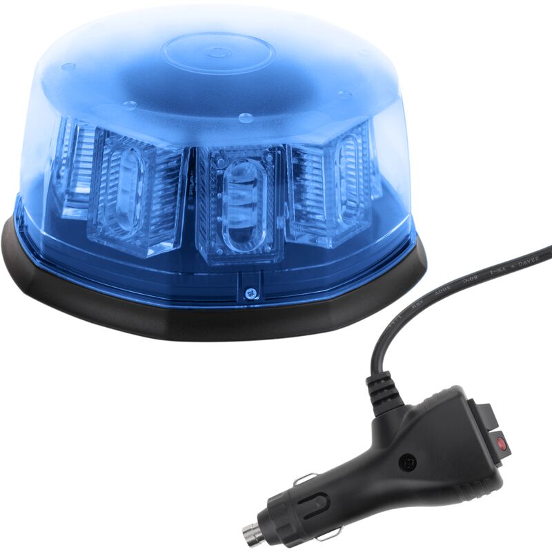 Luz estroboscópica color azul con base magnética y enchufe para mechero coche con interruptor y selección de modos - Primematik
Luz estroboscópica color azul con base magnética y enchufe para mechero coche con interruptor y selección de modos - Primematik