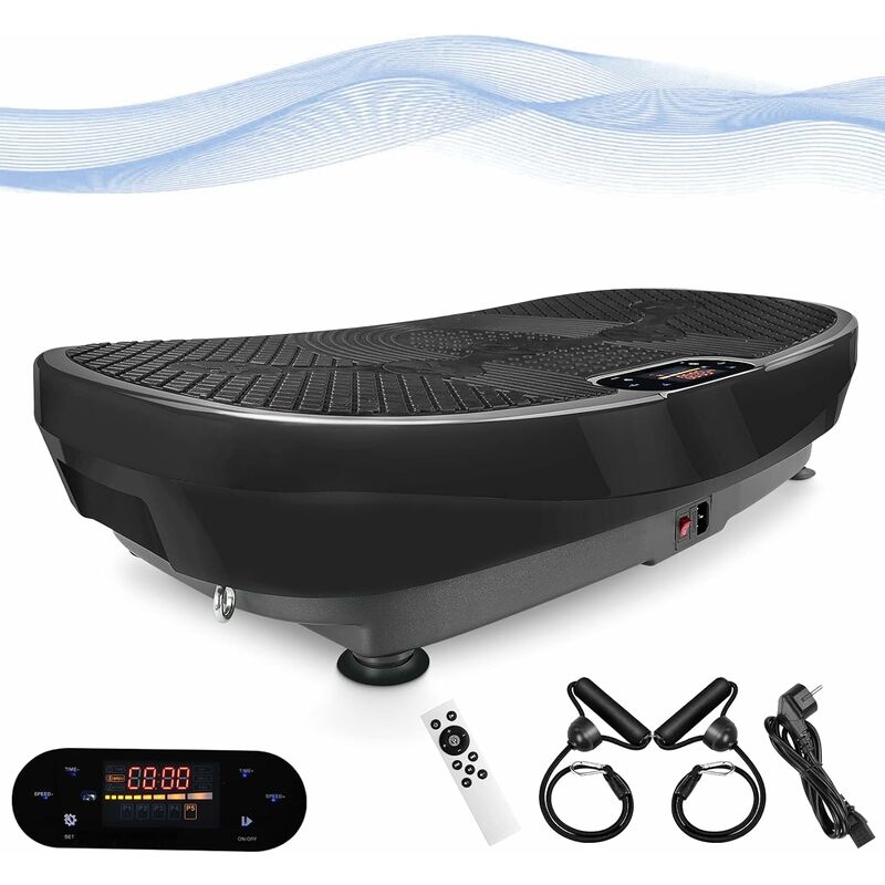 Profi 3D Plataforma Vibratoria Curved Slim, Plataforma Vibración con Pantalla LCD, Altavoz con Bluetooth | 5 Programas de Entrenamiento, Nivel 120 |
Profi 3D Plataforma Vibratoria Curved Slim, Plataforma Vibración con Pantalla LCD, Altavoz con Bluetooth | 5 Programas de Entrenamiento, Nivel 120 |