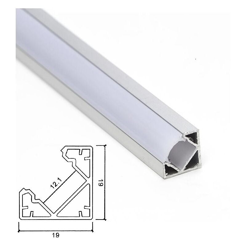 Novalux Profilo Lineare Per Strip Led L 16 Evo Opa Novalux Profilo