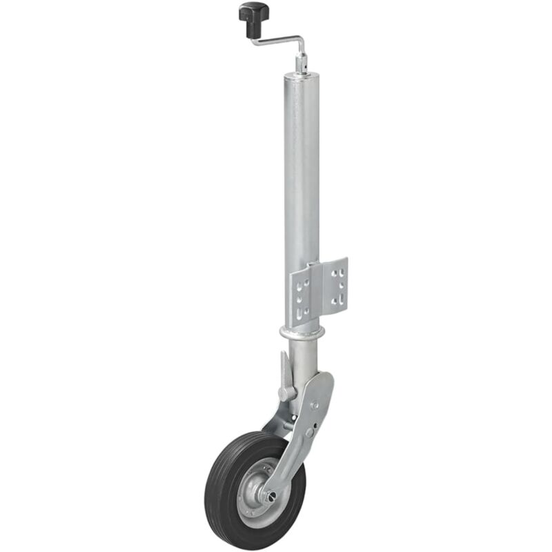 Proplus Roue Jockey Avec Pneu Caoutchouc Solide Mm X Cm