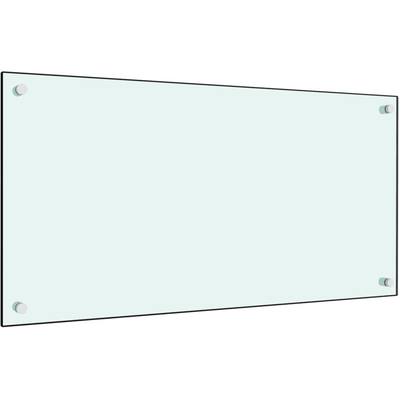 Vidaxl - Protector salpicaduras cocina vidrio templado blanco 80x40 cm - Blanco
Vidaxl - Protector salpicaduras cocina vidrio templado blanco 80x40 cm - Blanco