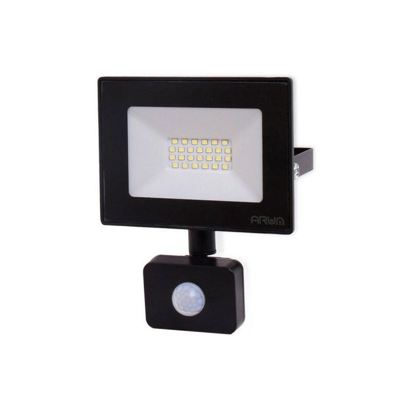 Proyector LED 20W Detector de movimiento negro IP44 | Temperatura de color: 4000K blanco neutro
Proyector LED 20W Detector de movimiento negro IP44 | Temperatura de color: 4000K blanco neutro