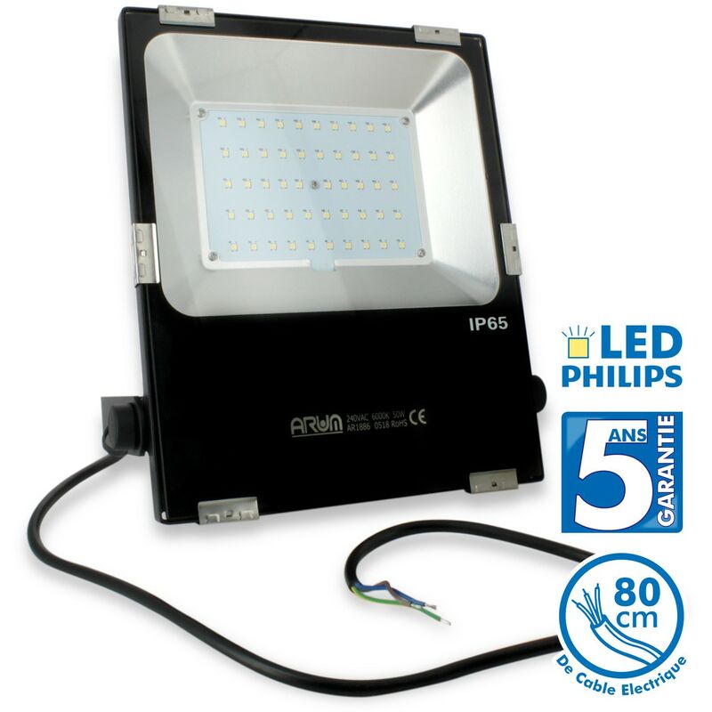 Proyector LED PRO 50W 4000 Lúmenes Garantía 5 años. | Temperatura de color: Blanco cálido 2700K
Proyector LED PRO 50W 4000 Lúmenes Garantía 5 años. | Temperatura de color: Blanco cálido 2700K