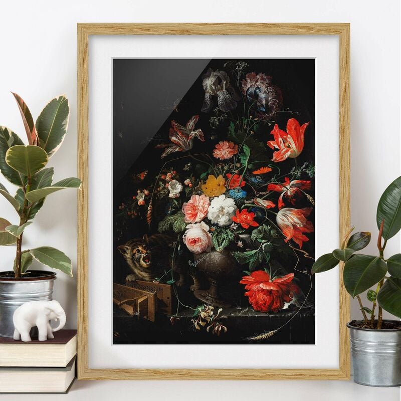 Póster enmarcado - Abraham Mignon - Il Bouquet Overturned Dimensión LxA: 55cm x 40cm, Marco: Roble
Póster enmarcado - Abraham Mignon - Il Bouquet Overturned Dimensión LxA: 55cm x 40cm, Marco: Roble