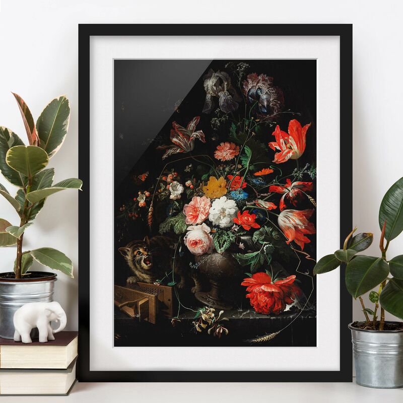 Póster enmarcado - Abraham Mignon - Il Bouquet Overturned Dimensión LxA: 70cm x 50cm, Marco: Negro
Póster enmarcado - Abraham Mignon - Il Bouquet Overturned Dimensión LxA: 70cm x 50cm, Marco: Negro
