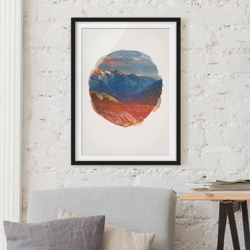 Póster enmarcado - Acquarelli - Col De Fenêtre Svizzera Dimensión LxA: 70cm x 50cm, Marco: Negro
Póster enmarcado - Acquarelli - Col De Fenêtre Svizzera Dimensión LxA: 70cm x 50cm, Marco: Negro