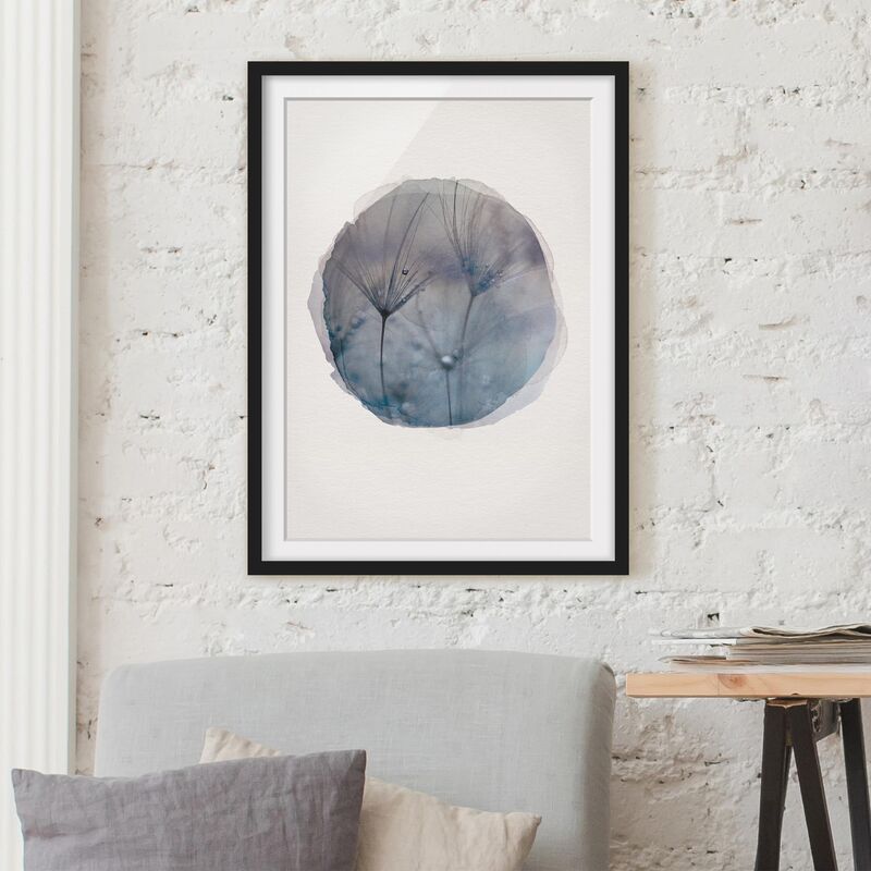 Póster enmarcado - Acquarelli - piume blu Sotto La Pioggia Dimensión LxA: 40cm x 30cm, Marco: Negro
Póster enmarcado - Acquarelli - piume blu Sotto La Pioggia Dimensión LxA: 40cm x 30cm, Marco: Negro