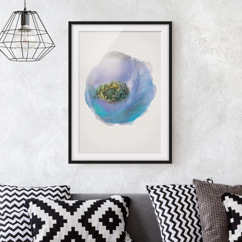 Póster enmarcado - Acquerelli - Anemone Sul Fiume Dimensión LxA: 24cm x 18cm, Marco: Negro
Póster enmarcado - Acquerelli - Anemone Sul Fiume Dimensión LxA: 24cm x 18cm, Marco: Negro