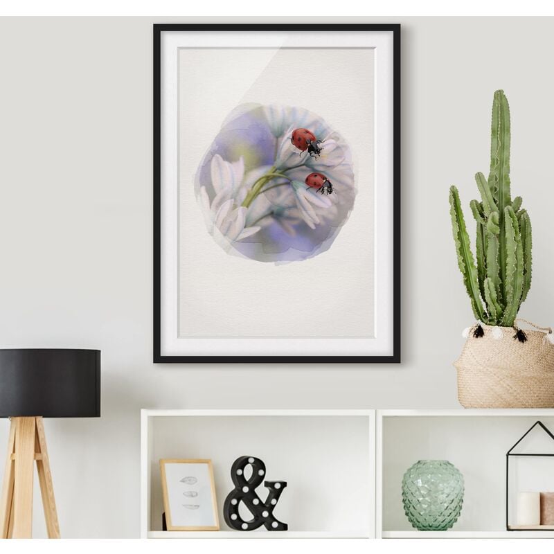 Póster enmarcado - Acquerelli - Coccinella coppia Dimensión LxA: 100cm x 70cm, Marco: Negro
Póster enmarcado - Acquerelli - Coccinella coppia Dimensión LxA: 100cm x 70cm, Marco: Negro