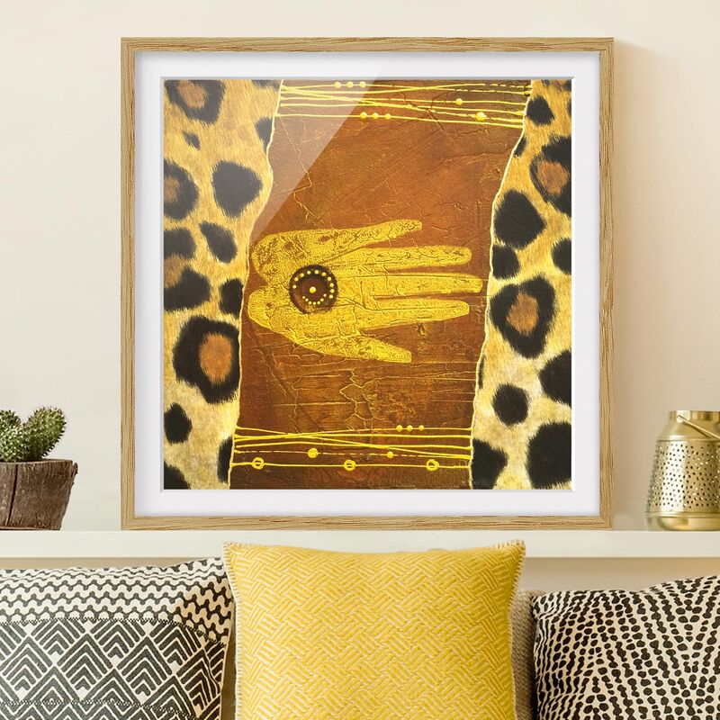 Póster enmarcado - African Feelings Dimensión LxA: 50cm x 50cm, Marco: Roble
Póster enmarcado - African Feelings Dimensión LxA: 50cm x 50cm, Marco: Roble