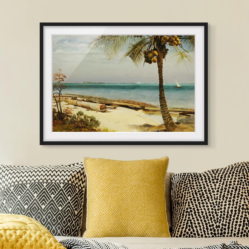 Póster enmarcado - Albert Bierstadt - Coast In The Tropics Dimensión LxA: 70cm x 100cm, Marco: Negro
Póster enmarcado - Albert Bierstadt - Coast In The Tropics Dimensión LxA: 70cm x 100cm, Marco: Negro