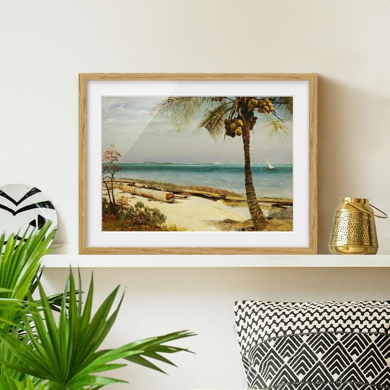 Póster enmarcado - Albert Bierstadt - Coast In The Tropics Dimensión LxA: 40cm x 55cm, Marco: Roble
Póster enmarcado - Albert Bierstadt - Coast In The Tropics Dimensión LxA: 40cm x 55cm, Marco: Roble
