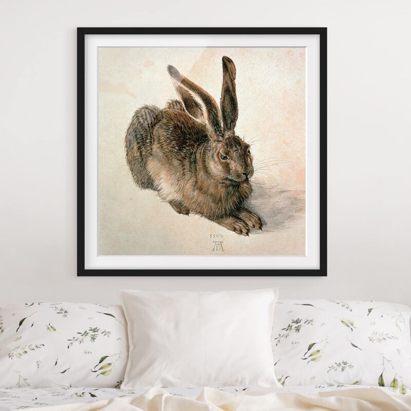 Póster enmarcado - Albrecht Dürer - giovane lepre Dimensión LxA: 30cm x 30cm, Marco: Negro
Póster enmarcado - Albrecht Dürer - giovane lepre Dimensión LxA: 30cm x 30cm, Marco: Negro