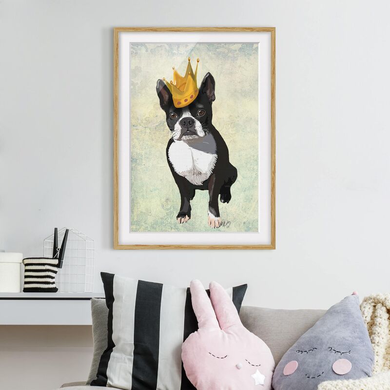 Póster enmarcado - Animale Ritratto - Terrier Re Dimensión LxA: 24cm x 18cm, Marco: Roble
Póster enmarcado - Animale Ritratto - Terrier Re Dimensión LxA: 24cm x 18cm, Marco: Roble