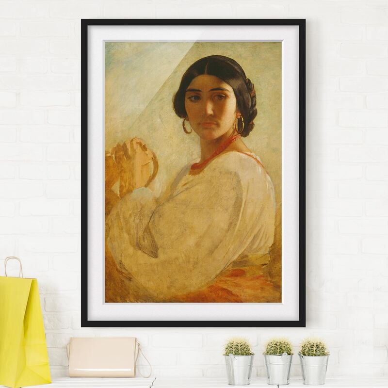 Póster enmarcado - Anselm Feuerbach - Roman Woman Dimensión LxA: 24cm x 18cm, Marco: Negro
Póster enmarcado - Anselm Feuerbach - Roman Woman Dimensión LxA: 24cm x 18cm, Marco: Negro