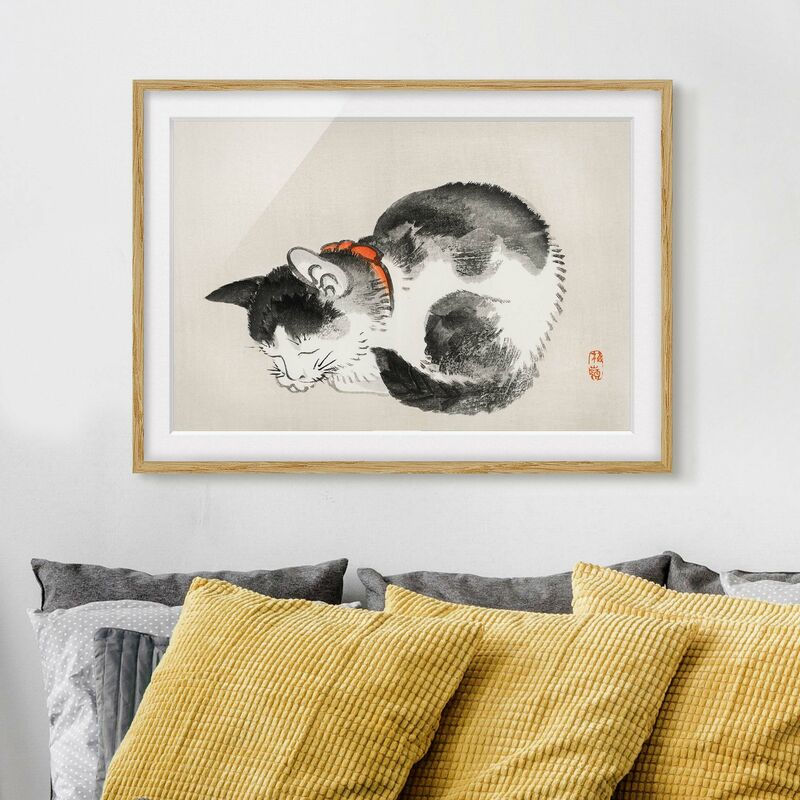 Póster enmarcado - Asian gatto addormentato Vintage Disegno Dimensión LxA: 70cm x 100cm, Marco: Roble
Póster enmarcado - Asian gatto addormentato Vintage Disegno Dimensión LxA: 70cm x 100cm, Marco: Roble