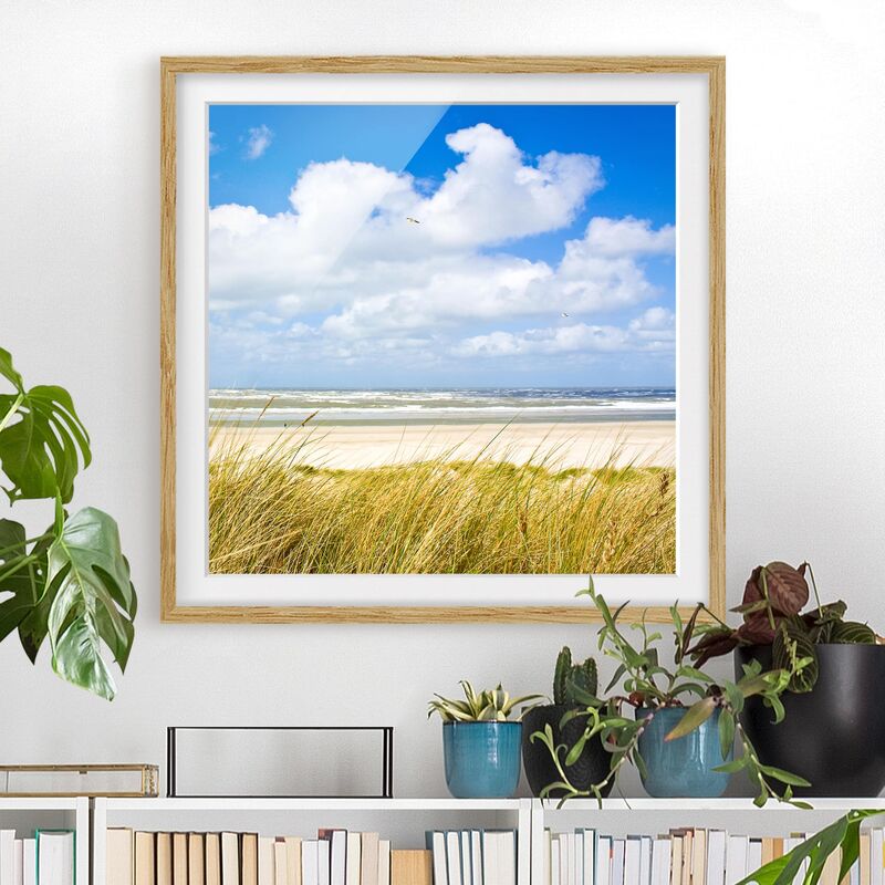 Póster enmarcado - At The North Sea Coast Dimensión LxA: 70cm x 70cm, Marco: Roble
Póster enmarcado - At The North Sea Coast Dimensión LxA: 70cm x 70cm, Marco: Roble