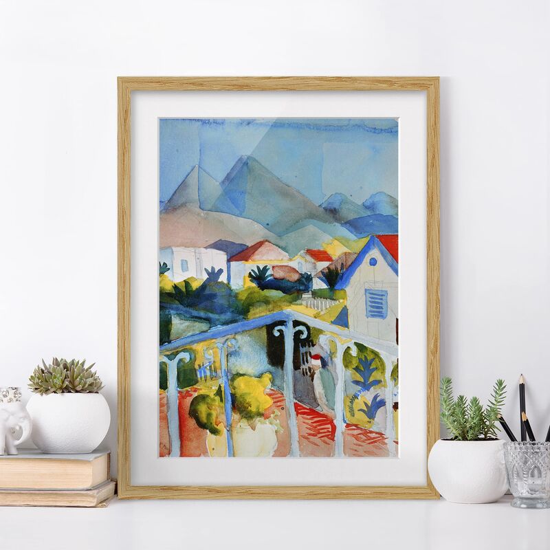 Póster enmarcado - August Macke - Saint Germain Near Tunis Dimensión LxA: 40cm x 30cm, Marco: Roble
Póster enmarcado - August Macke - Saint Germain Near Tunis Dimensión LxA: 40cm x 30cm, Marco: Roble