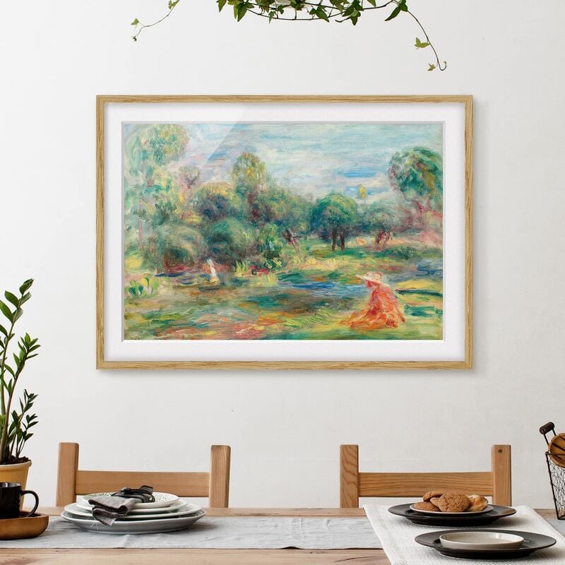 Póster enmarcado - Auguste Renoir - Landscape At Cagnes Dimensión LxA: 70cm x 100cm, Marco: Roble
Póster enmarcado - Auguste Renoir - Landscape At Cagnes Dimensión LxA: 70cm x 100cm, Marco: Roble