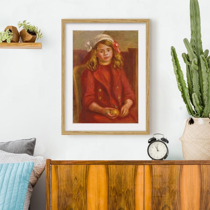 Póster enmarcado - Auguste Renoir - Young Girl With An Orange Dimensión LxA: 40cm x 30cm, Marco: Roble
Póster enmarcado - Auguste Renoir - Young Girl With An Orange Dimensión LxA: 40cm x 30cm, Marco: Roble