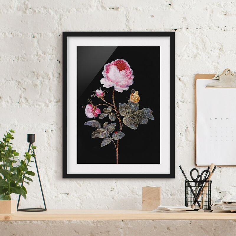 Póster enmarcado - Barbara Regina Dietzsch - The Hundred-Rose Dimensión LxA: 24cm x 18cm, Marco: Negro
Póster enmarcado - Barbara Regina Dietzsch - The Hundred-Rose Dimensión LxA: 24cm x 18cm, Marco: Negro