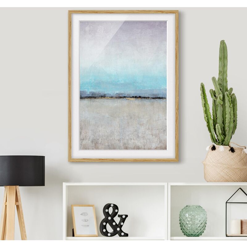 Póster enmarcado - Boundless I Dimensión LxA: 100cm x 70cm, Marco: Roble 
Póster enmarcado - Boundless I Dimensión LxA: 100cm x 70cm, Marco: Roble
