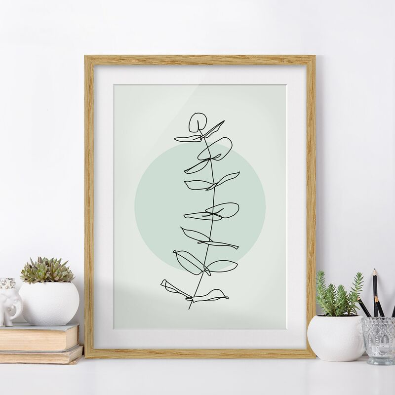 Póster enmarcado - Branch Geometria Circle Line Art Dimensión LxA: 70cm x 50cm, Marco: Roble
Póster enmarcado - Branch Geometria Circle Line Art Dimensión LxA: 70cm x 50cm, Marco: Roble