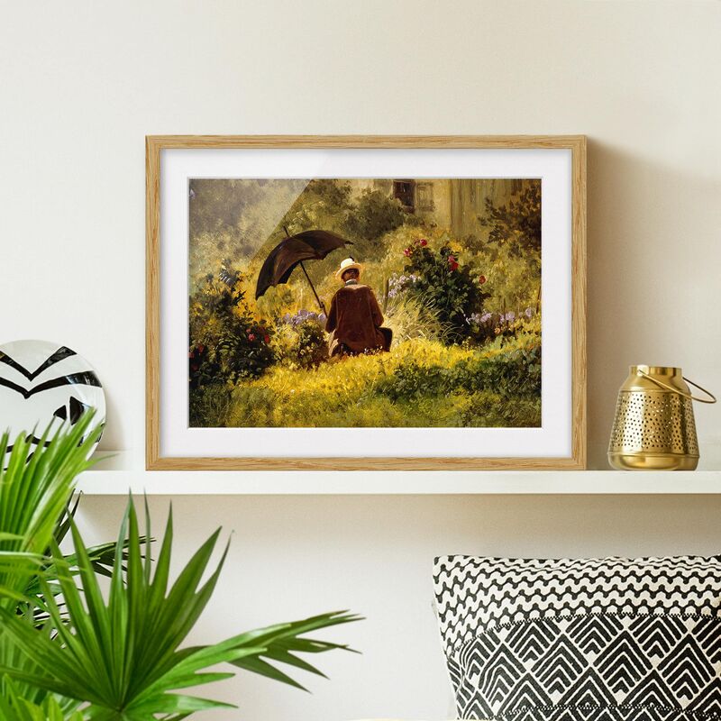 Póster enmarcado - Carl Spitzweg - Il Pittore In The Garden Dimensión LxA: 30cm x 40cm, Marco: Roble
Póster enmarcado - Carl Spitzweg - Il Pittore In The Garden Dimensión LxA: 30cm x 40cm, Marco: Roble