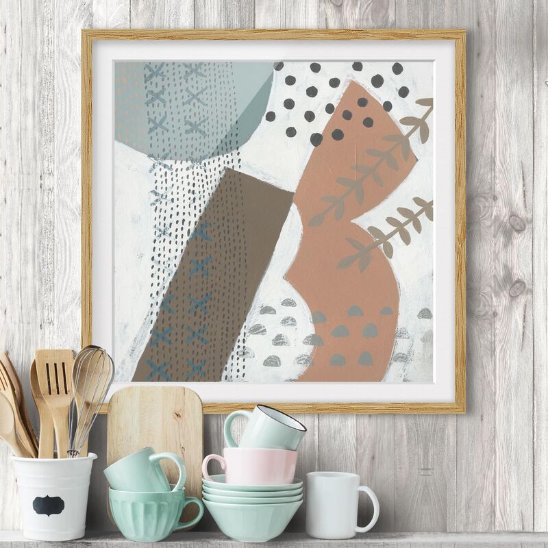 Póster enmarcado - Carnival Of Shapes In Salmon I Dimensión LxA: 20cm x 20cm, Marco: Roble
Póster enmarcado - Carnival Of Shapes In Salmon I Dimensión LxA: 20cm x 20cm, Marco: Roble