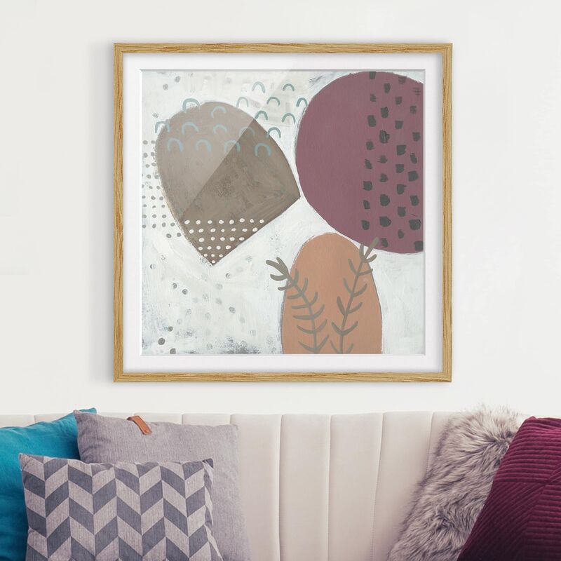 Póster enmarcado - Carnival Of Shapes In Salmon II Dimensión LxA: 70cm x 70cm, Marco: Roble
Póster enmarcado - Carnival Of Shapes In Salmon II Dimensión LxA: 70cm x 70cm, Marco: Roble