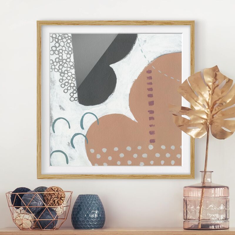 Póster enmarcado - Carnival Of Shapes In Salmon III Dimensión LxA: 50cm x 50cm, Marco: Roble
Póster enmarcado - Carnival Of Shapes In Salmon III Dimensión LxA: 50cm x 50cm, Marco: Roble