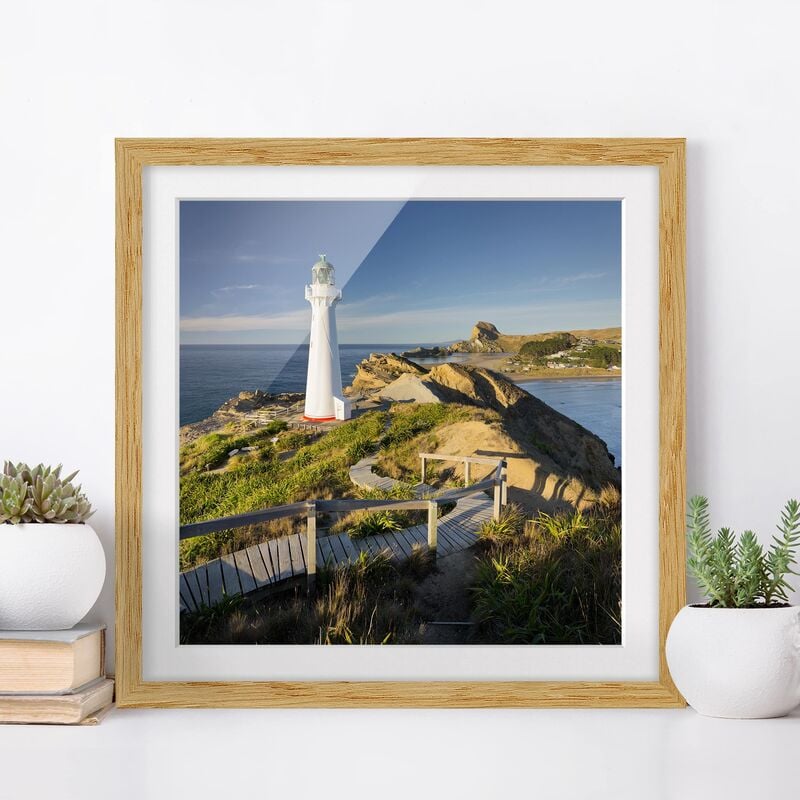 Póster enmarcado - Castle Point Lighthouse New Zealand Dimensión LxA: 70cm x 70cm, Marco: Roble
Póster enmarcado - Castle Point Lighthouse New Zealand Dimensión LxA: 70cm x 70cm, Marco: Roble