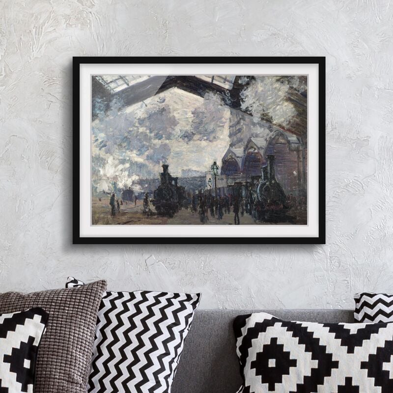 Póster enmarcado - Claude Monet - Gare Saint Lazare Dimensión LxA: 70cm x 100cm, Marco: Negro
Póster enmarcado - Claude Monet - Gare Saint Lazare Dimensión LxA: 70cm x 100cm, Marco: Negro