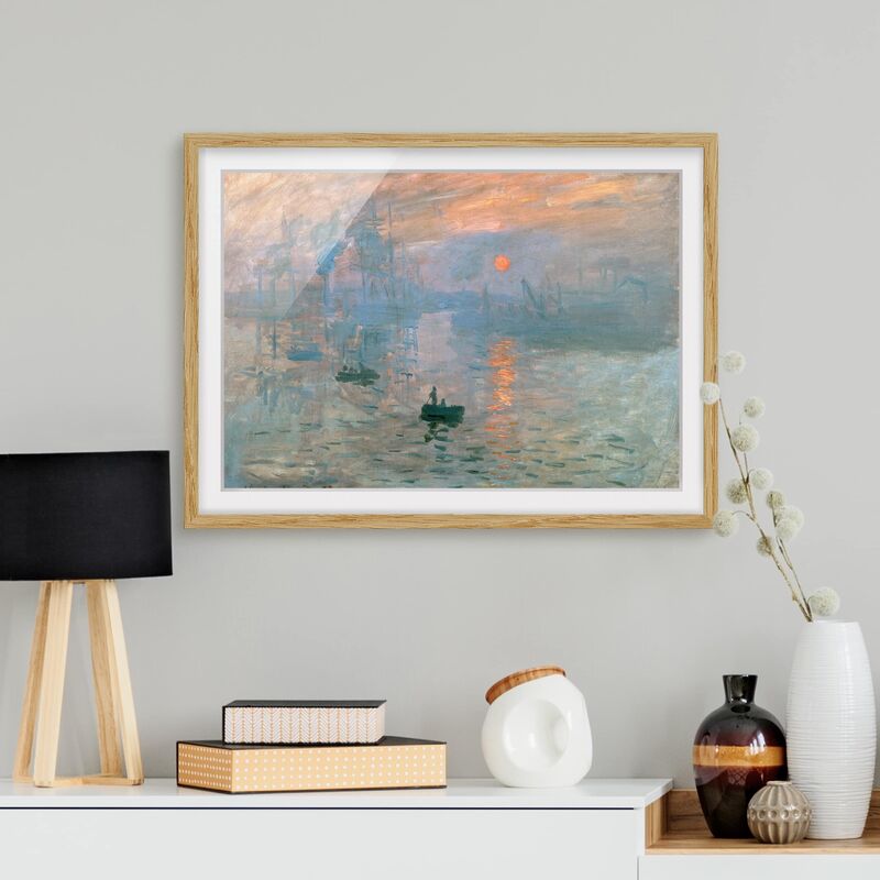 Póster enmarcado - Claude Monet - Impression Dimensión LxA: 18cm x 24cm, Marco: Roble
Póster enmarcado - Claude Monet - Impression Dimensión LxA: 18cm x 24cm, Marco: Roble