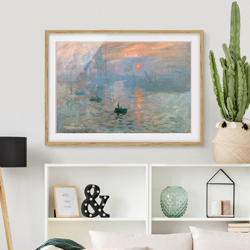 Póster enmarcado - Claude Monet - Impressione Dimensión LxA: 18cm x 24cm, Marco: Roble
Póster enmarcado - Claude Monet - Impressione Dimensión LxA: 18cm x 24cm, Marco: Roble
