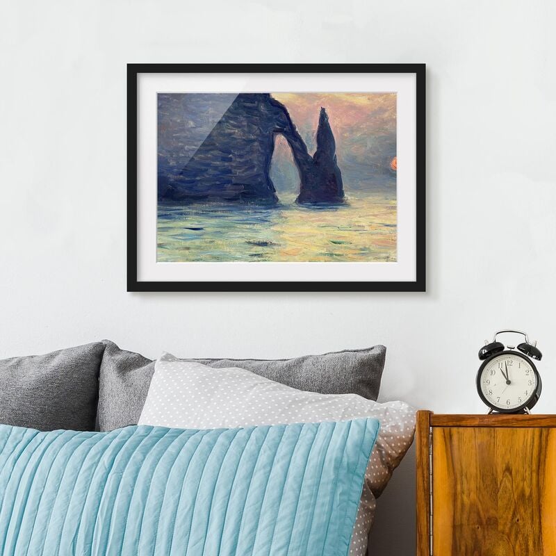 Póster enmarcado - Claude Monet - Rock Sunset Dimensión LxA: 70cm x 100cm, Marco: Negro
Póster enmarcado - Claude Monet - Rock Sunset Dimensión LxA: 70cm x 100cm, Marco: Negro